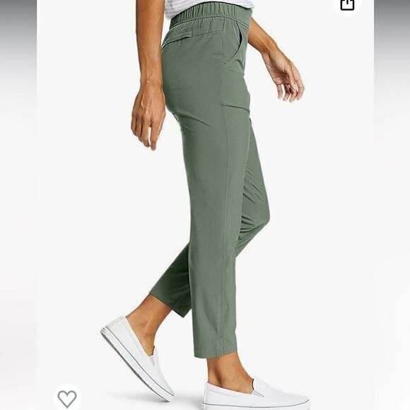 NWT Eddie Bauer Women's Departure Ankle Pants - Picture 2 of 5
